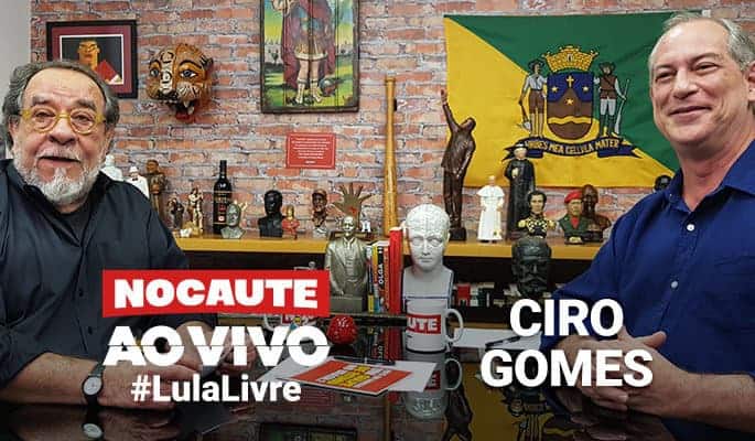 LulaLivre Ciro Gomes entrevistado