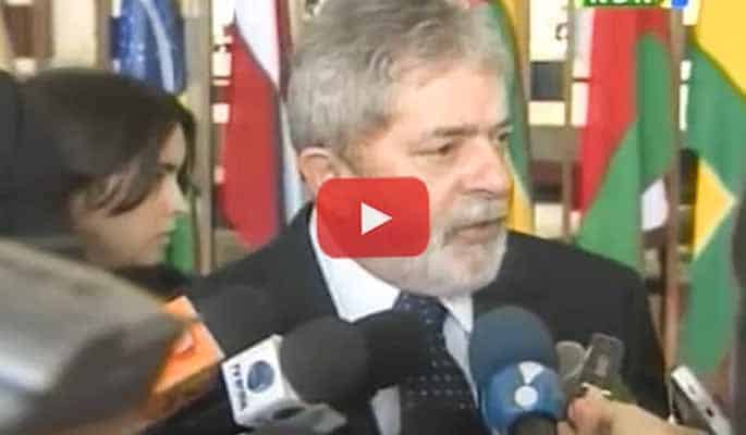 Lula negociando o acordo nuclear
