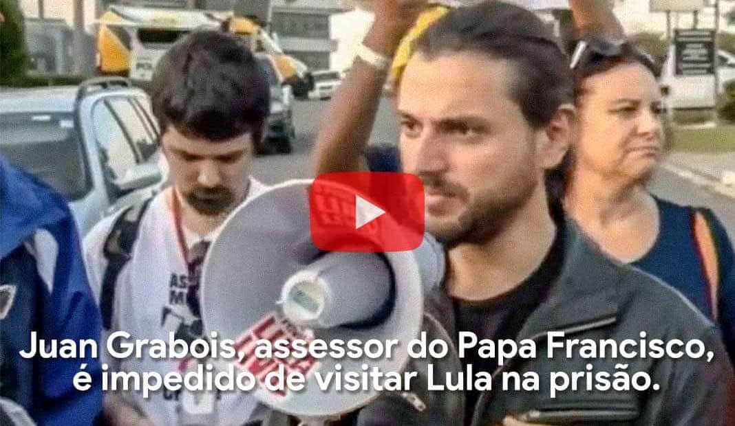 Assessor do Papa Francisco, é impedido de visitar Lula na prisão.