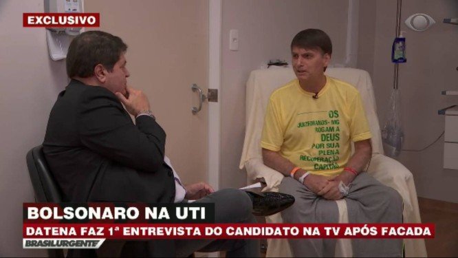Band entrevista Bolsonaro