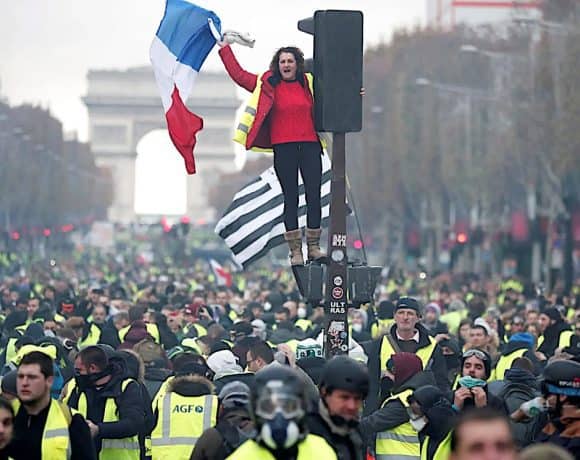 França protesto
