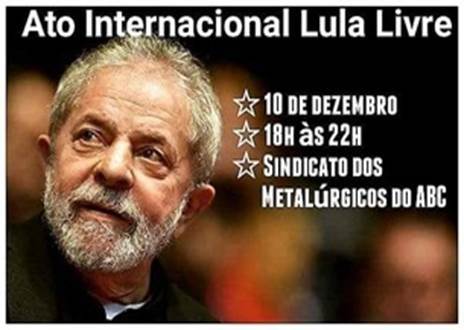 Ato Lula Livre no Sindicato dos Metalúrgicos do ABC