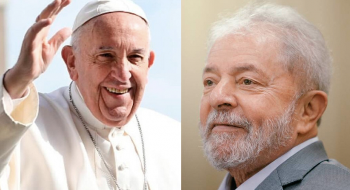 Papa Francisco envia carta a Lula
