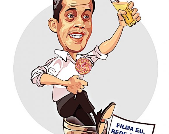 Gervásio retrata Guaidó, o Coxinha da Venezuela.