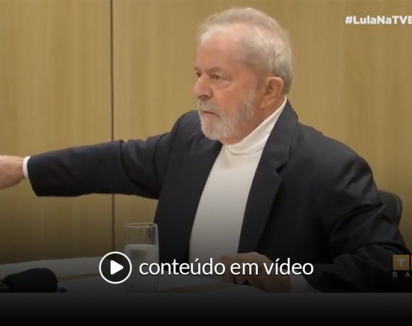 Lula: “Moro não quis saber o que tinha no celular do Cunha e levou o tablet do meu neto de quatro anos”.