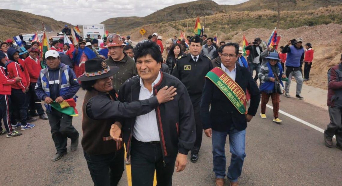 Ex-presidente boliviano Evo Morales será candidato ao Senado