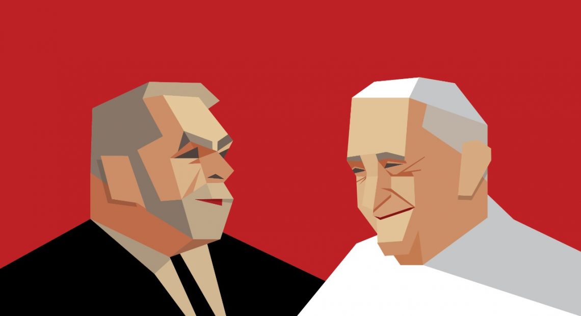 Ao lado do papa, Lula demonstra sua força política descomunal