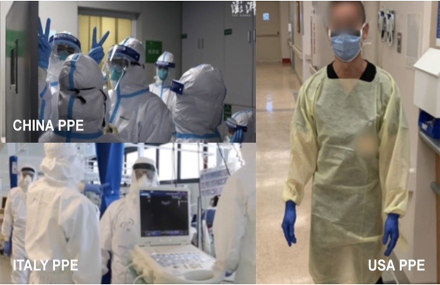 800 mil médicos dos EUA pedem por equipamentos básicos de proteção na pandemia de Covid-19
