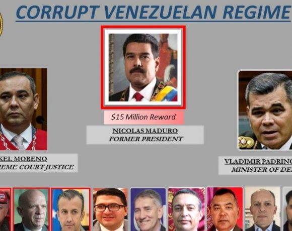 EUA acusam presidente Maduro de tráfico de drogas e oferecem 15 milhões de dólares por sua captura
