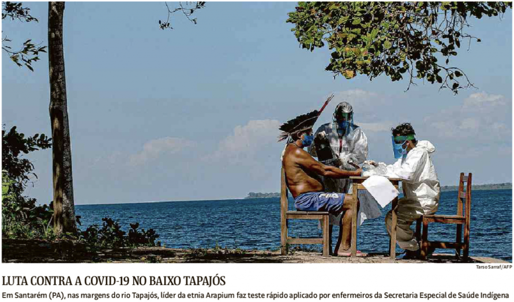 A luta contra a Covid-19 nas terras indígenas do Pará (Folha)