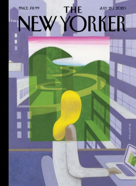 Desenho de Richard McGuire ilustra a capa da New Yorker